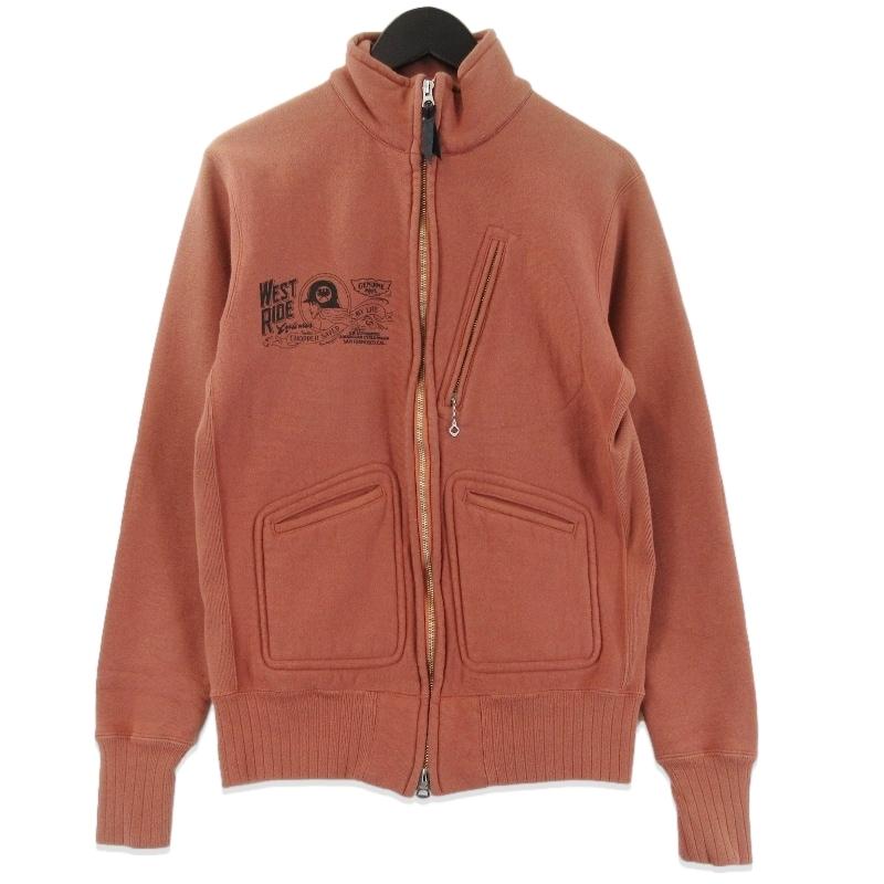 ウエストライド Zipスウェット 40L WESTRIDE ウエストライド ジップ スウェット FULL ZIP STAND