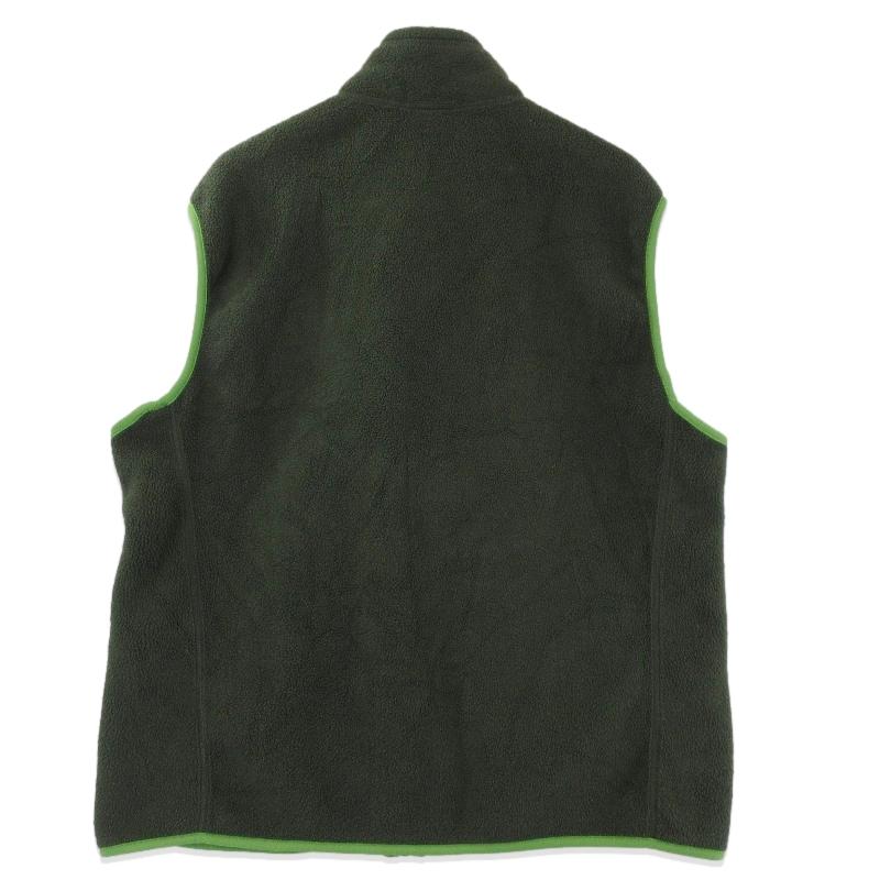 patagonia シンチラベスト made in usa USA製PATAGONIA シンチラフリースベスト緑 | CUSTOM FEVER