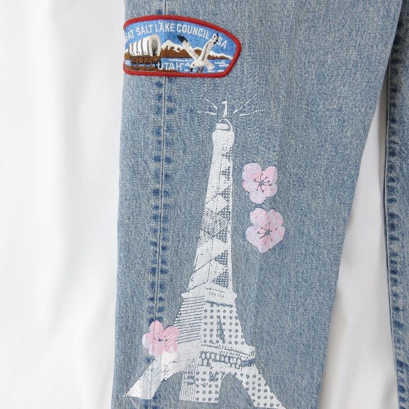 TANAKA タナカ デニムパンツ SP-2-PB THE JEAN TROUSERS ボタンフライ