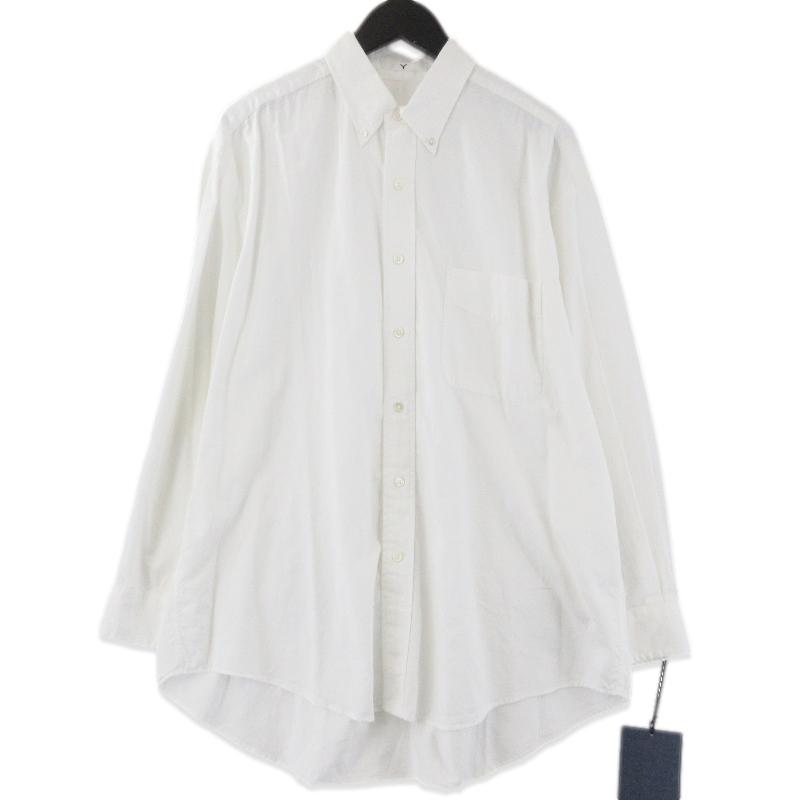 美品 Y ワイ ORGANIC COTTON WASHER SATIN SHIRT 165-5150385