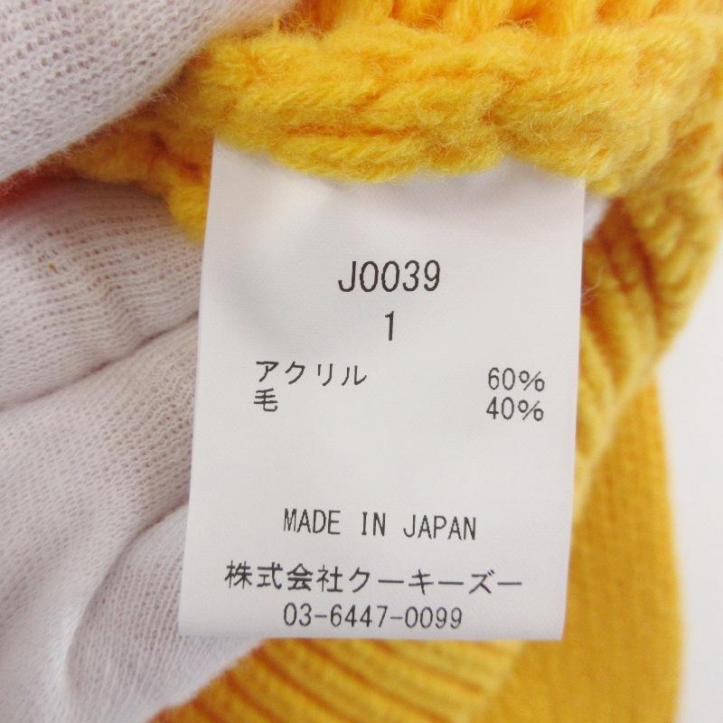 未使用 KOOKY ZOO クーキーズー JUVENILE DRIVERS KNIT J0039 ニット