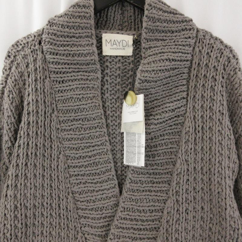 未使用 MAYDI マイディ CARDIGAN ENERGIA HAND KNITTED カーディガン  