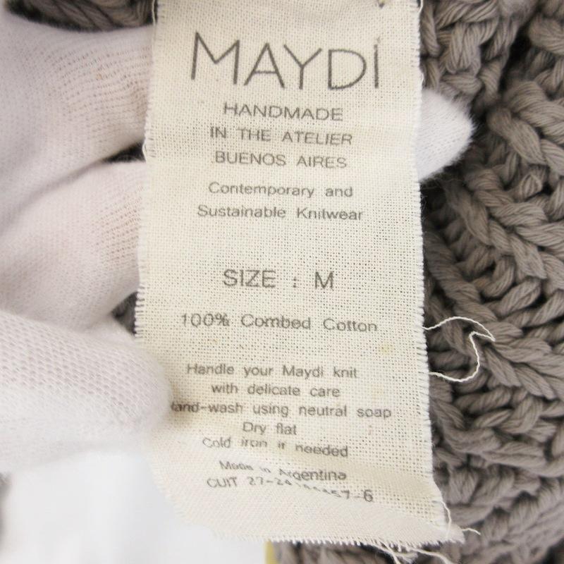 未使用 MAYDI マイディ CARDIGAN ENERGIA HAND KNITTED カーディガン  