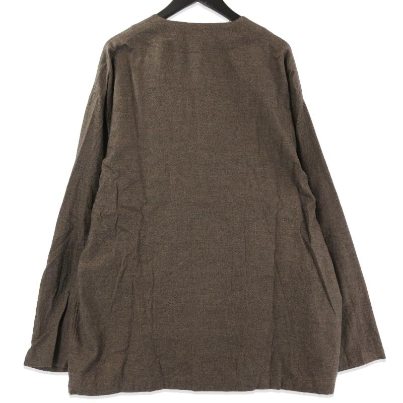 美品 THE DAY ザデイ ソフトフランネル カーディガン D23W-05001 SOFT  