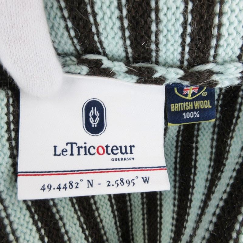 未使用 Le Tricoteur ルトリコチュール TRADITIONAL GUERNSEY SWEATER