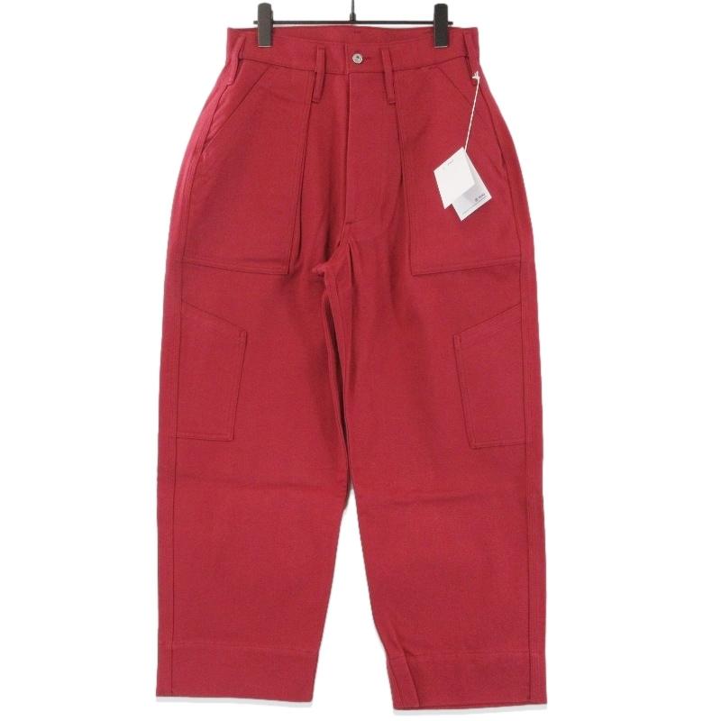 美品 TUKI combat pants コンバット パンツ ツキ コモリ 未使用 TUKI ツキ Combat Pants Katsuragi Drill 145 コンバット