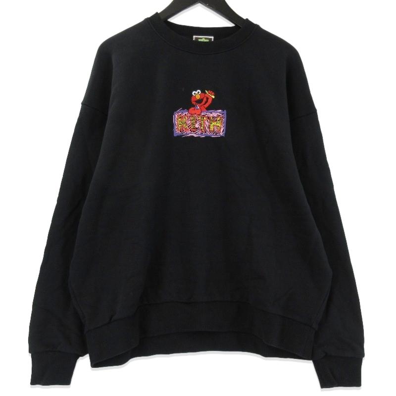 KITH sesame street エルモ TEE L セサミ　キス KITH × SESAME STREET キス クルーネックスウェット Elmo Nelson