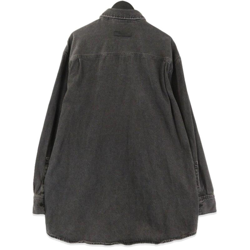 フォグ サイズ:L  ESSENTIAL オーバーサイズデニム長袖シャツ 中古 BS99 FOG ESSENTIALS エッセンシャルズ 長袖デニムシャツ DENIM LS SHIRT