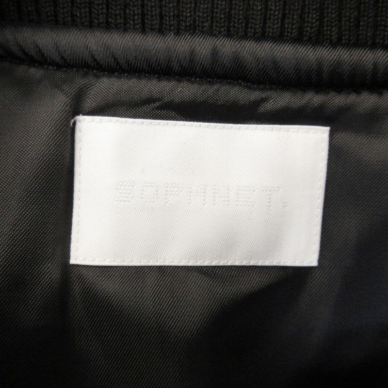 未使用 SOPHNET. ソフネット MELTON LAMBSWOOL VARSITY JACKET SPNT  