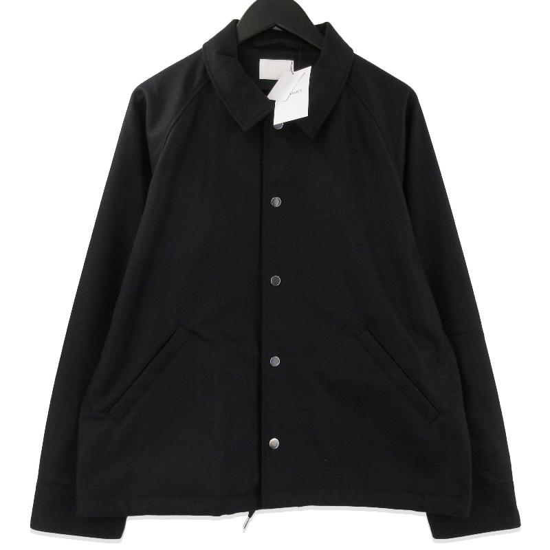 未使用 SOPHNET. ソフネット LIGHT MELTON WOOL COACH JACKET SPNT