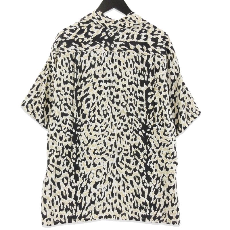 WACKO MARIA 美品 ワコマリア 半袖ハワイアンシャツ レオパード 24AW