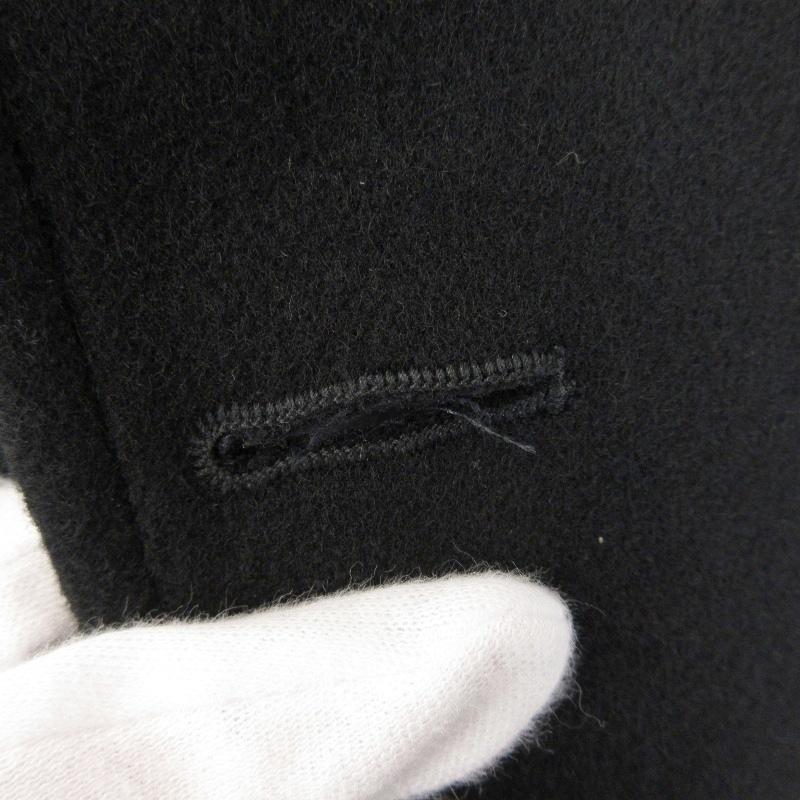 美品 MASSES マシス Pコート 24AW 1242055 P-COAT レザーパイピング