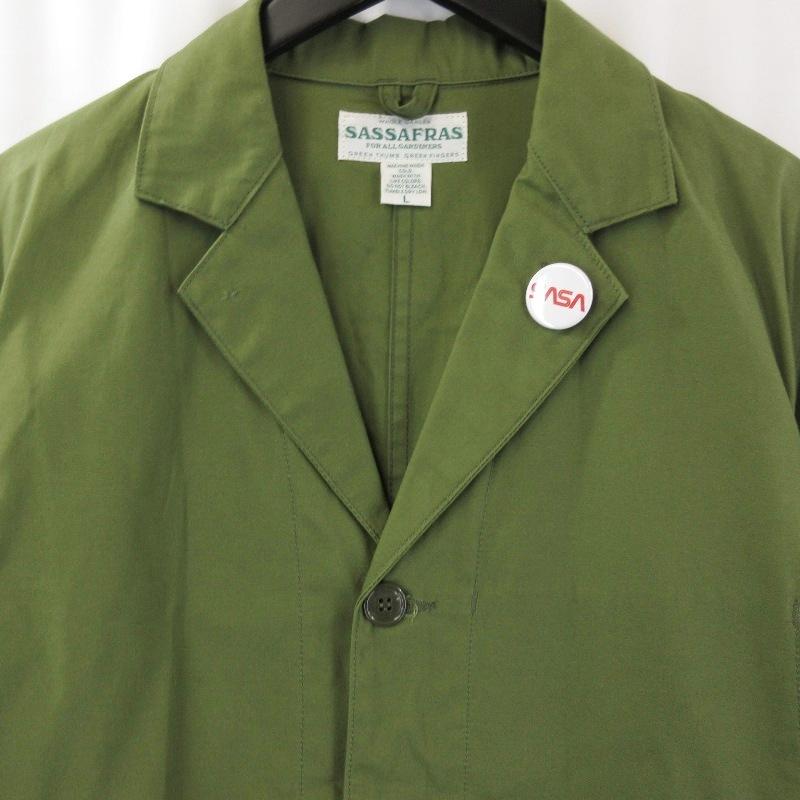 SASSAFRAS ササフラス GDU Leaf Jacket ササフラス・ポストオーバーオールズ・ラリースミス・セントジェームス