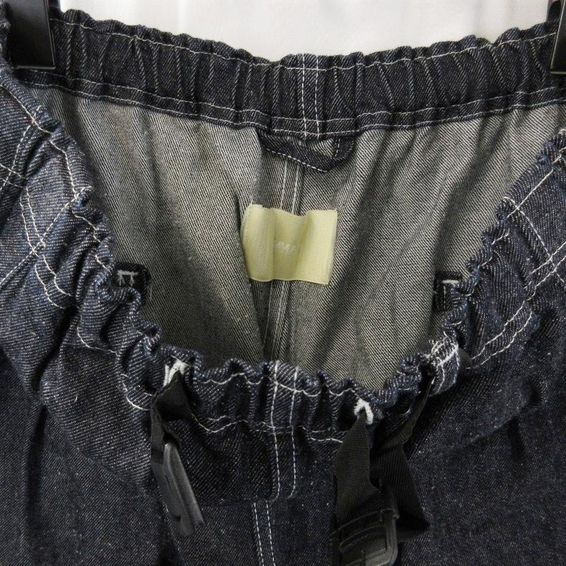 未使用 INNAT インアット SILK DENIM PAJAMA PANTS INNAT03-P03 デニム