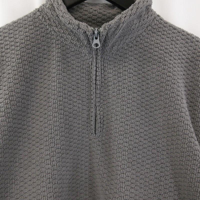 CALEE（キャリー） フリース ハーフジップ スウェット CL-24AW048