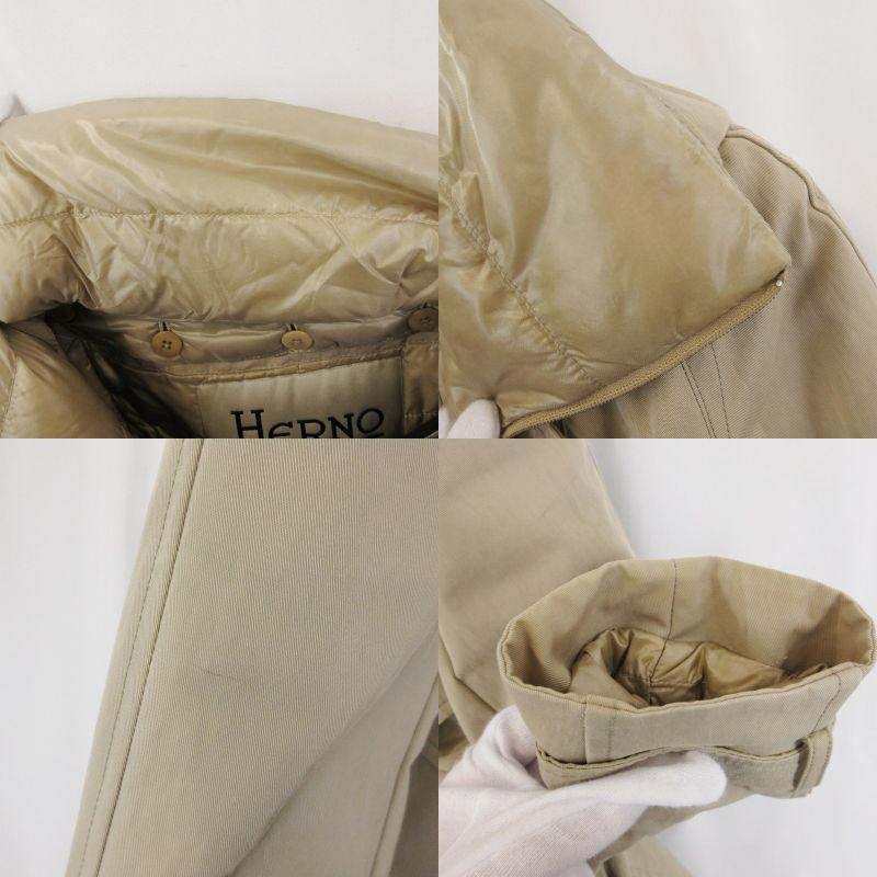 Herno ヘルノ ダウンコート トレンチ IM0011D 2WAY ノーカラー