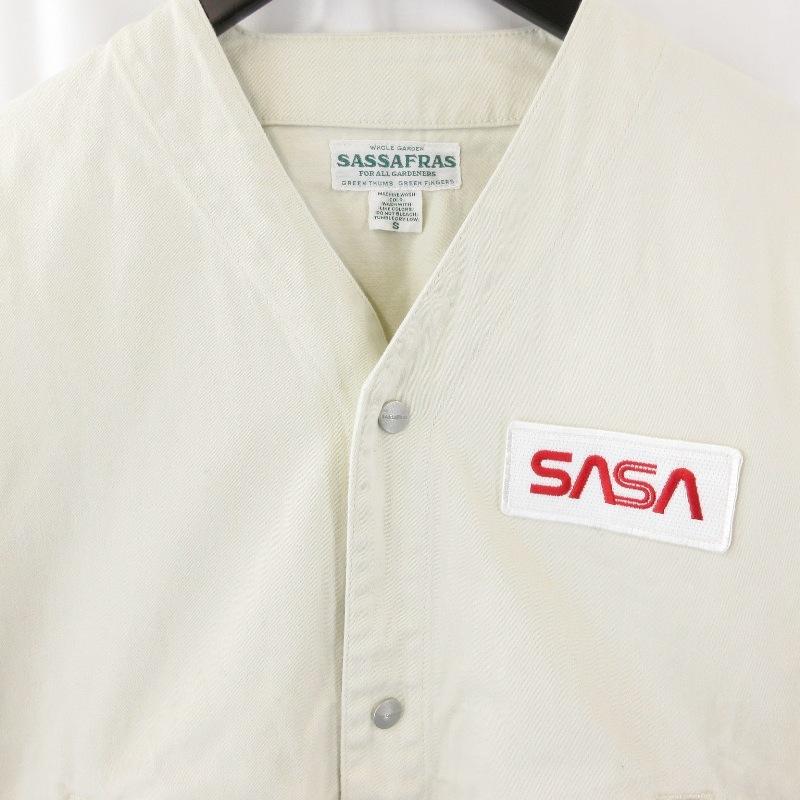 SASSAFRAS（ササフラス） ガーデニアジャケット サテン Gardenia