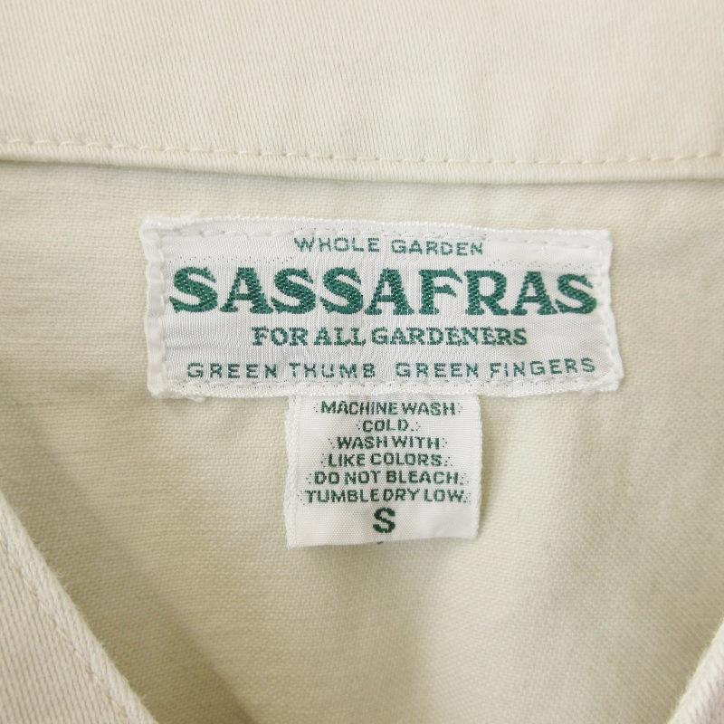 SASSAFRAS（ササフラス） ガーデニアジャケット サテン Gardenia