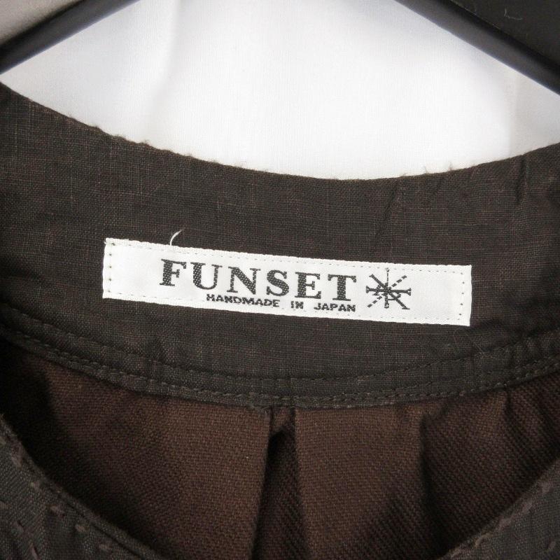 未使用 FUNSET OF ART ファンセットオブアート ベースボールシャツ