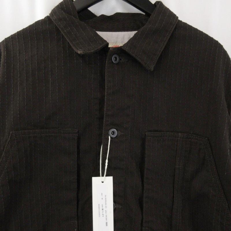 未使用 FUNSET OF ART ファンセットオブアート Gジャケット 2025FAJK-103 ベンガラ墨リネン刺し子カバーG ブラウン M タグ付き 71014131 |  | 02
