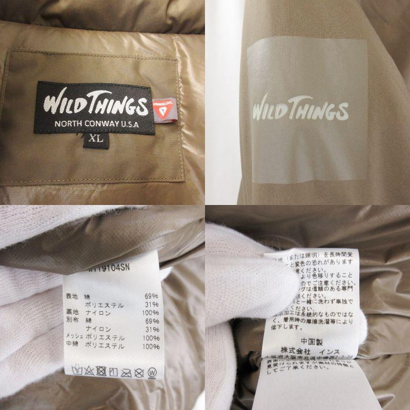 WILD THINGS（ワイルドシングス） 美品 モンスターパーカー WT19104SN