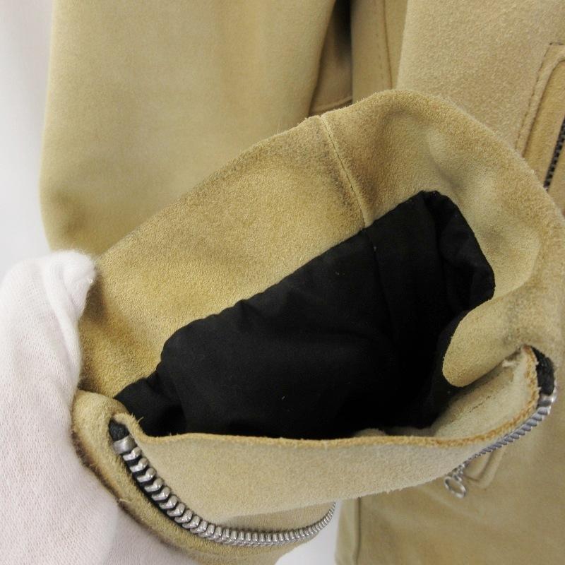 VANSON × Ron Herman バンソン ダブルライダース 21185 スエード ロン