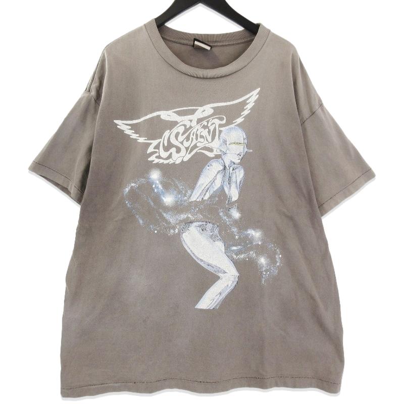 SAINT Mxxxxxx × 空山基 セントマイケル 半袖Tシャツ SM-S22-0000-073