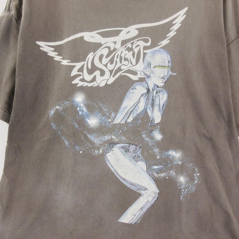 SAINT Mxxxxxx × 空山基 セントマイケル 半袖Tシャツ SM-S22-0000-073