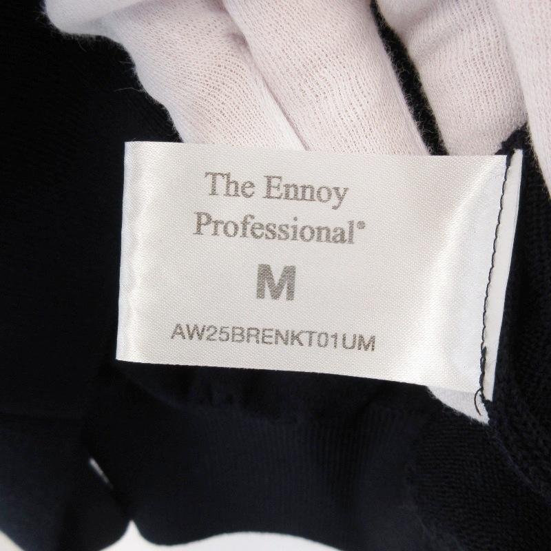美品 ENNOY エンノイ ニット AW25BRENKT01UM メリノウールセーター