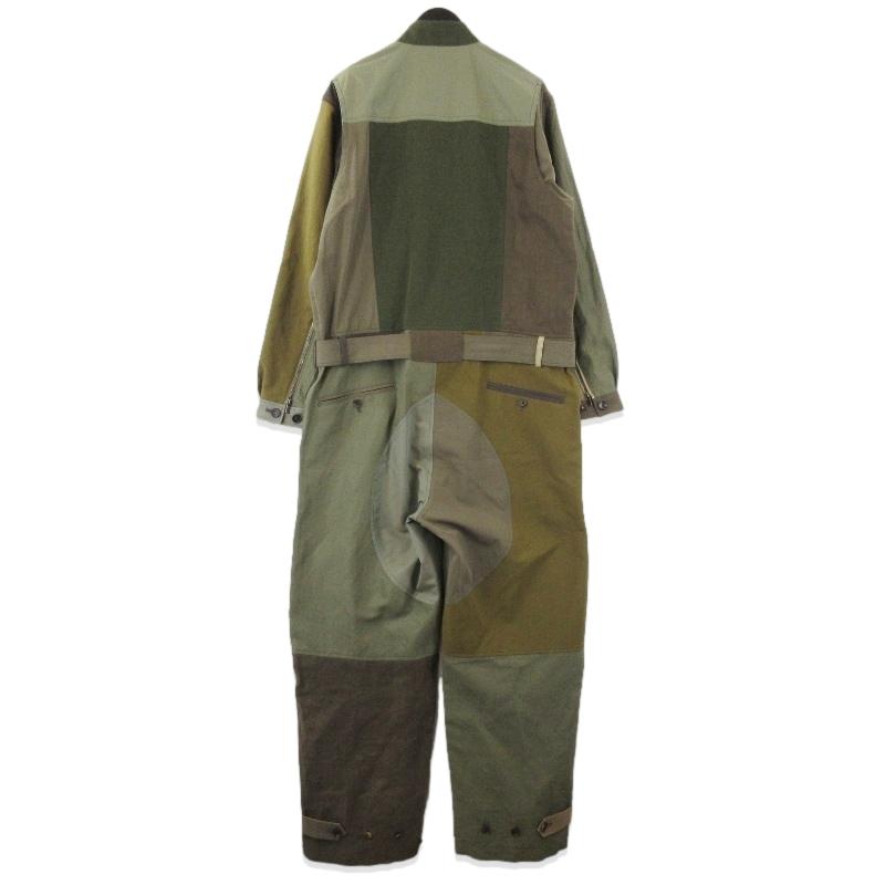 未使用 山内 ヤマウチ スクラップジャンプスーツ 25115-sc 25ss つなぎ