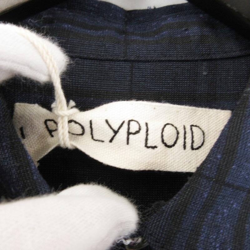 未使用 POLYPLOID ポリプロイド CLASSIC POCKET SHIRT B B-5-003-057