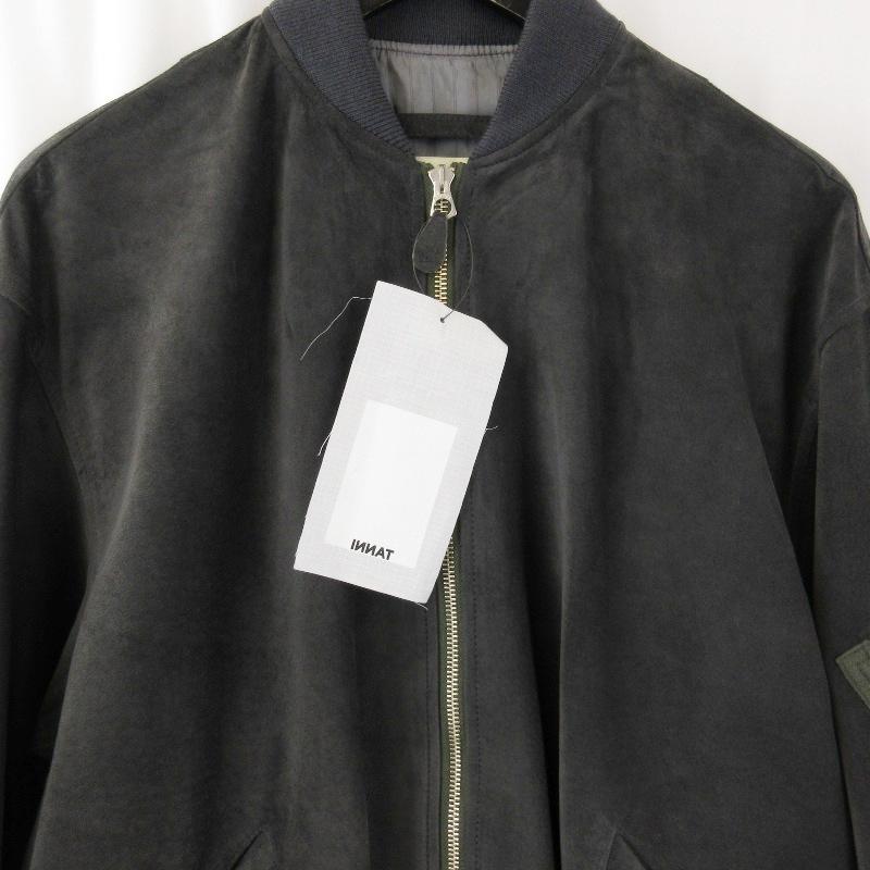 未使用 INNAT インアット SUEDE BOMBER JACKET INNAT07-J06 ボンバー