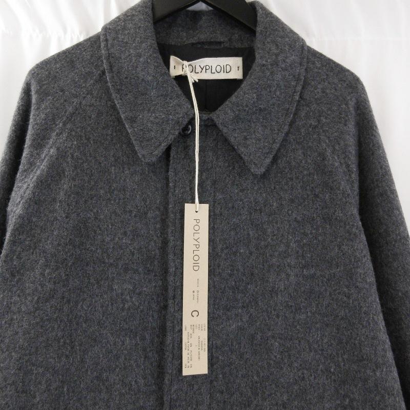 未使用 POLYPLOID ポリプロイド LONG COAT C C-1-001-045 ロング