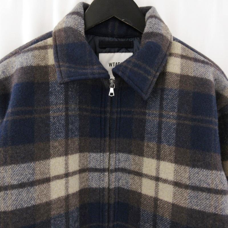WTAPS（ダブルタップス） 美品 ジップアップジャケット 252TQDT-JKM03