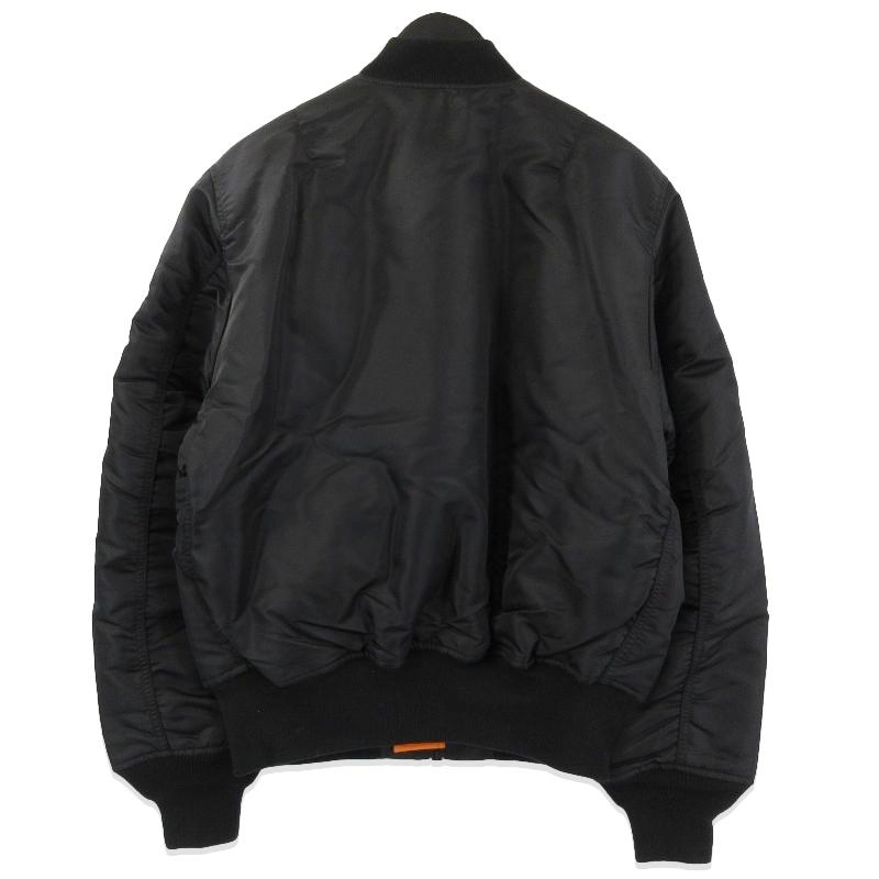 ALPHA INDUSTRIES MA-1 2000-401 XL ブラック Alpha Industries（アルファ・インダストリーズ） ALPHA MA-1 U.S