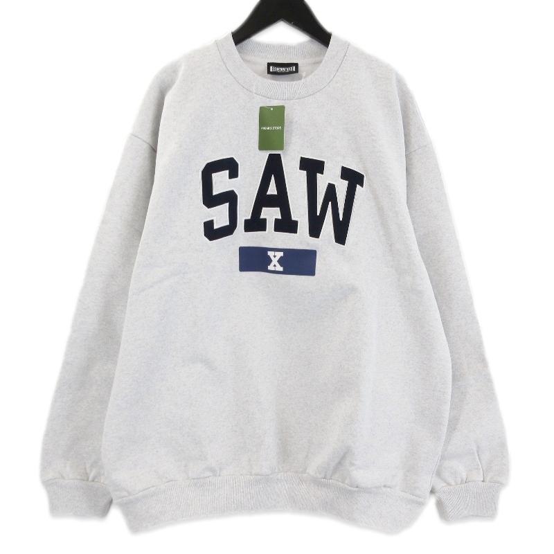 未使用 SAW × FREAK'S MOVIE フリークスストア スウェット X