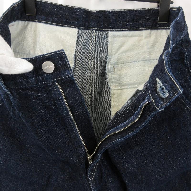 Graphpaper グラフペーパー デニム ツータックパンツ GU221-40030B