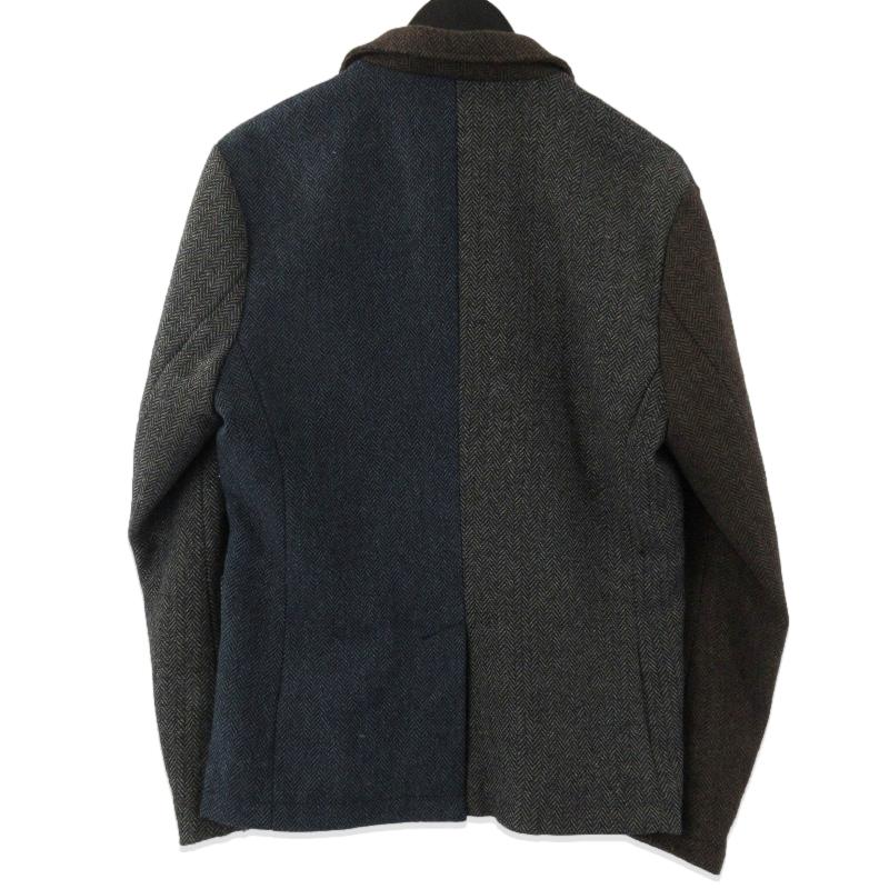 HARRIS TWEED × NAVAL ハリスツイード テーラードジャケット