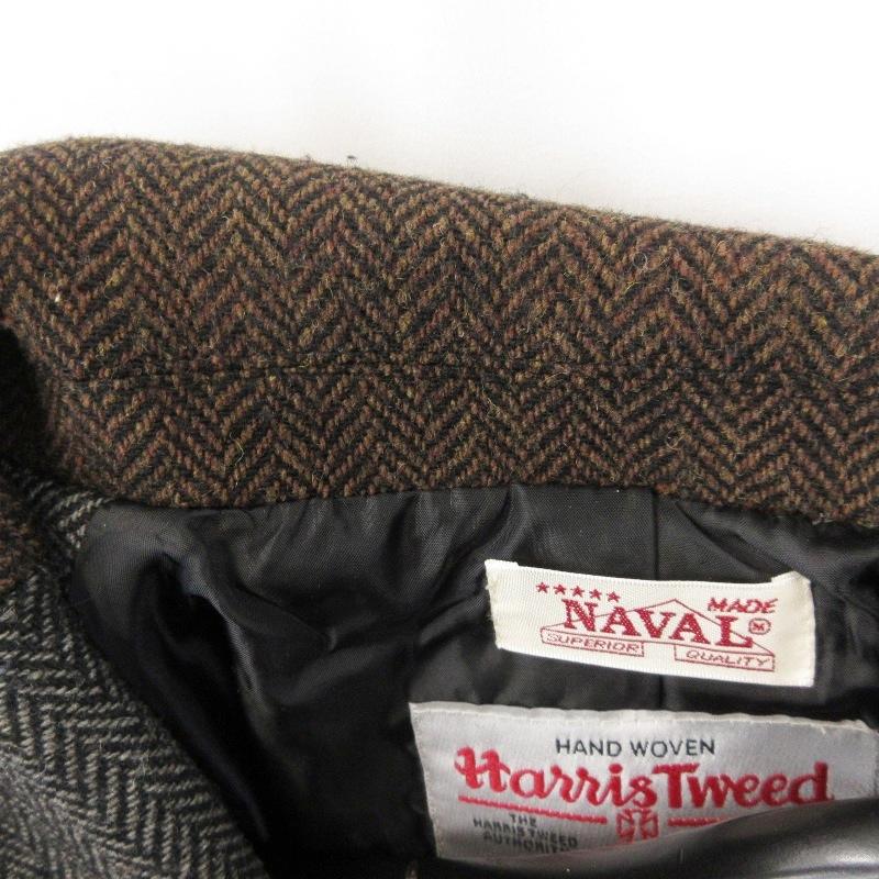 HARRIS TWEED × NAVAL ハリスツイード テーラードジャケット