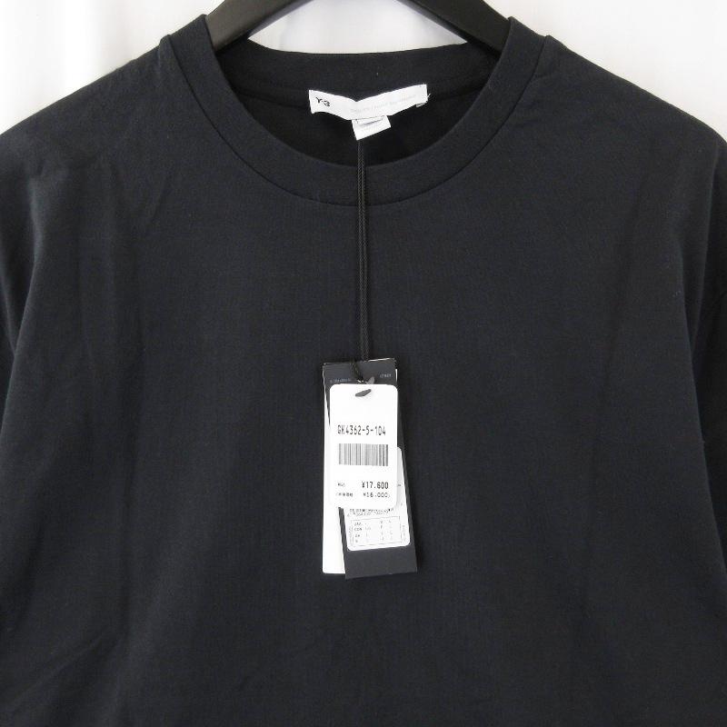 【20周年限定デザイン】Y-3 ヨウジヤマモト 半袖 TシャツLブラック 美品 Y-3 ワイスリー 半袖クルーネックTシャツ GK4362 2020年製 U CH2