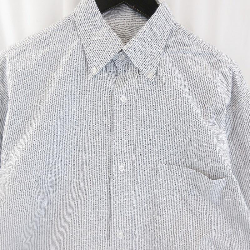 COMOLI コモリ オックス BDシャツ X01-02009 長袖ボタンダウンシャツ