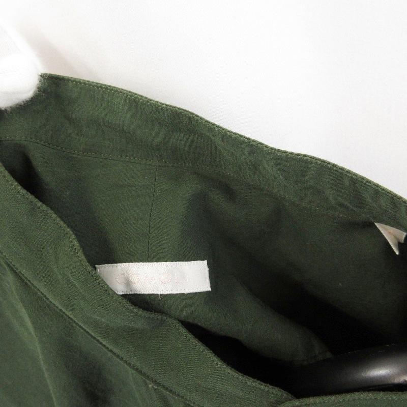 COMOLI コモリ バンドカラーシャツ I01-02003 16ss 長袖シャツ 日本製