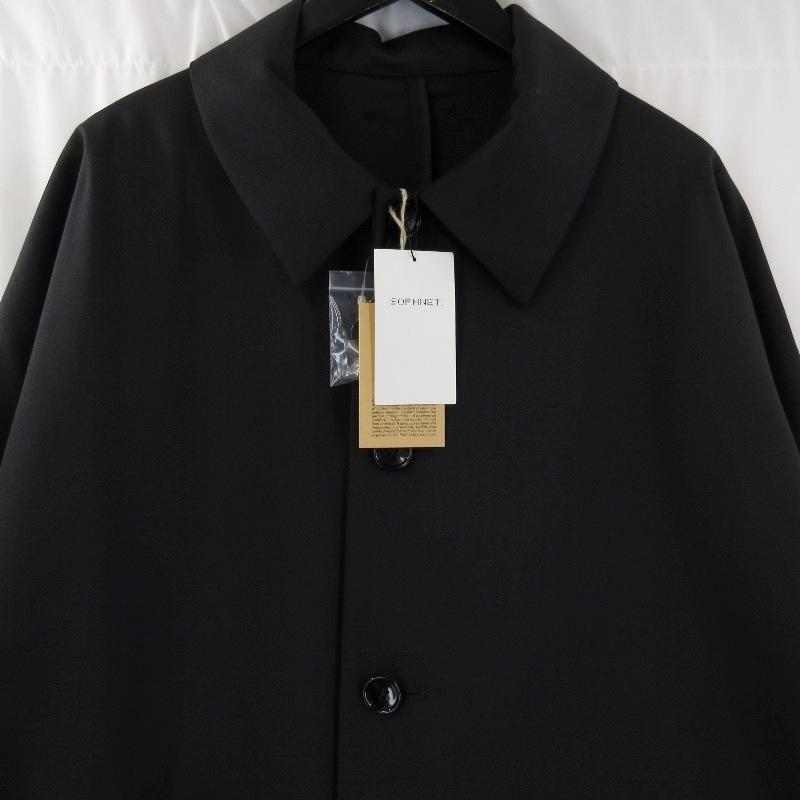 SOPHNET.（ソフネット）ステンカラーコート　ブラック　M 美品 SOPHNET. × GRAMICCI ソフネット ステンカラーコート SOPH-212102