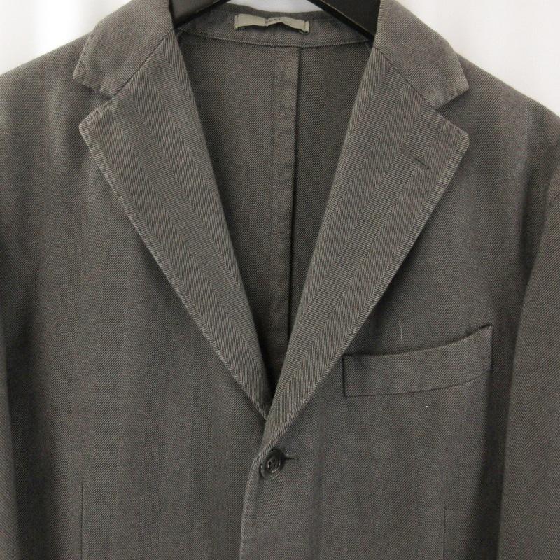 【ボリオリ】 新品ヘリンボーン テーラードジャケット 50 BOGLIOLI ボリオリ テーラードジャケット COAT R3302G ヘリンボーン