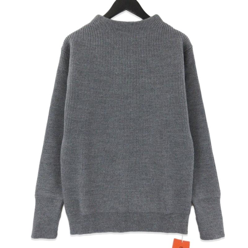 ANDERSEN-ANDERSEN クルーネックニット グレー M 未使用 Andersen-Andersen アンデルセンアンデルセン セイラークルー