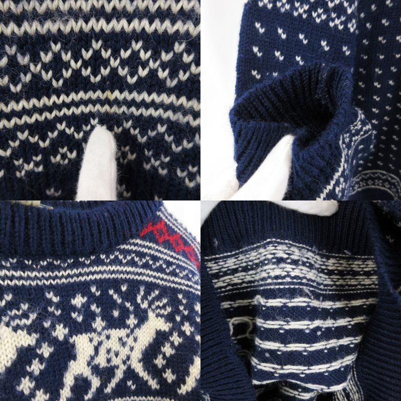 L.L.Bean（エルエルビーン） ニット 80s ノルウェー製 ノルディック