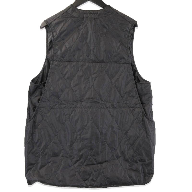 キルティング ベスト ブラック ヤマダヤ値下げ SASSAFRAS（ササフラス） ガーデンタフベスト キルティングベスト