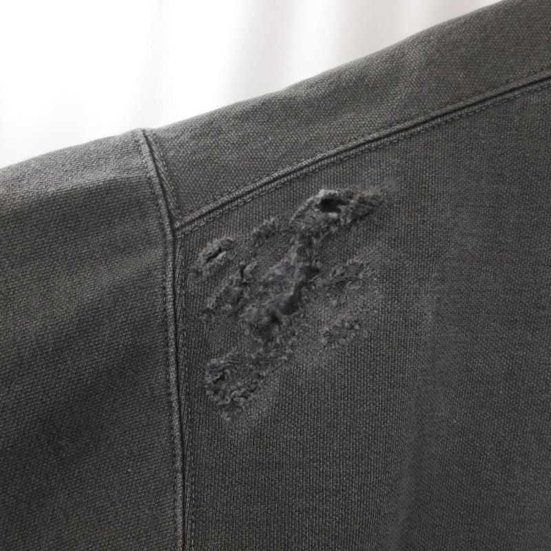 未使用 MINUS マイナス スウェット M-P2-BG8 Bootleg DIY Crew Sweat