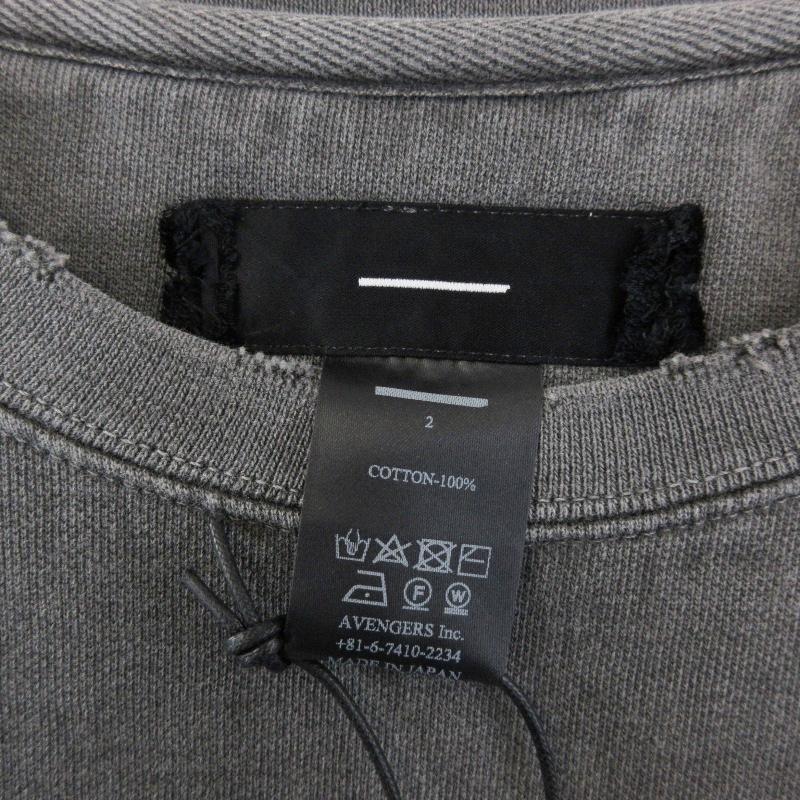 未使用 MINUS マイナス スウェット M-P1-TP6 I Inactive Crew Sweat