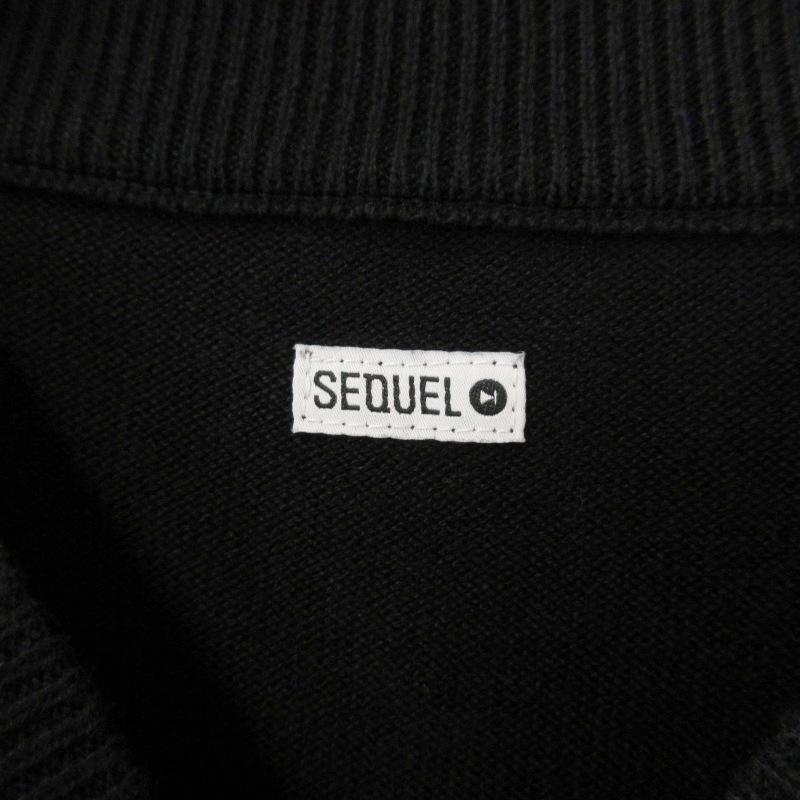 SEQUEL シークエル クルーネックニット SQ-24SS-KN-01 KNIT CREW NECK